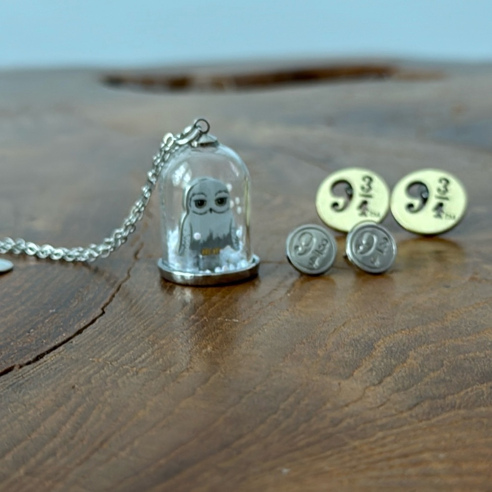 Harry Potter Jewelry Lot Hedwig Necklace